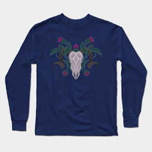 Ram skull Long Sleeve T-Shirt